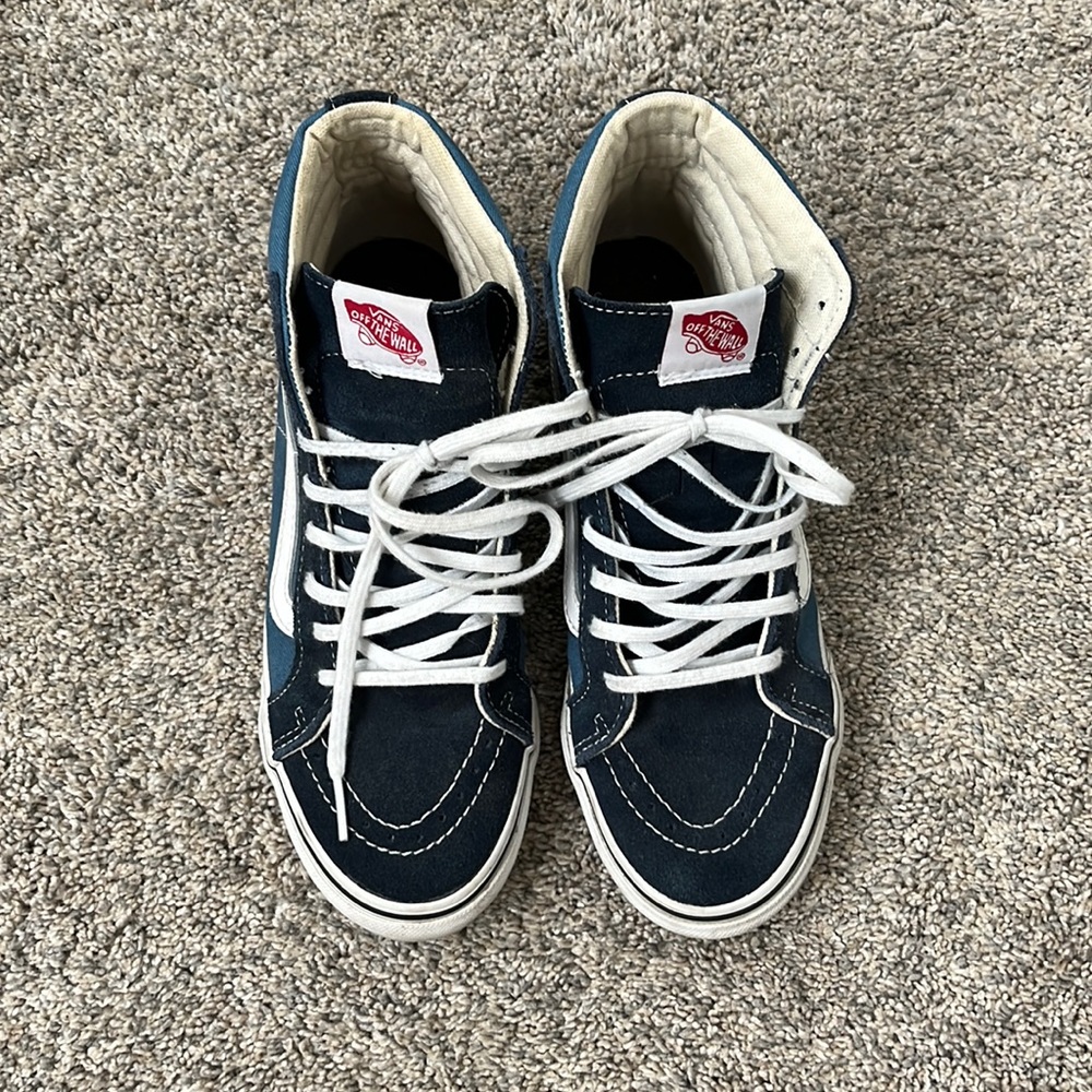 Vans high top shoes